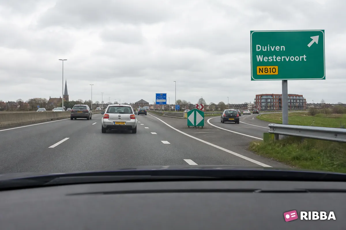 afritnummer in het verkeer