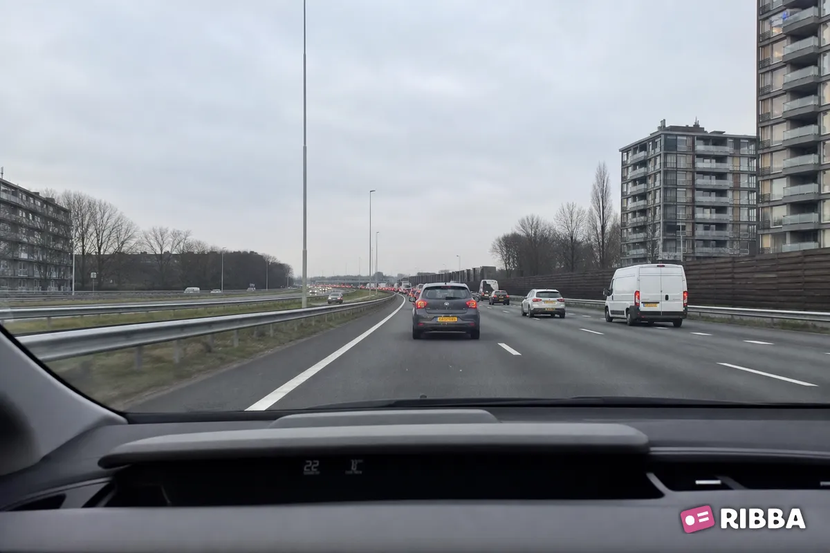 filevorming in het verkeer