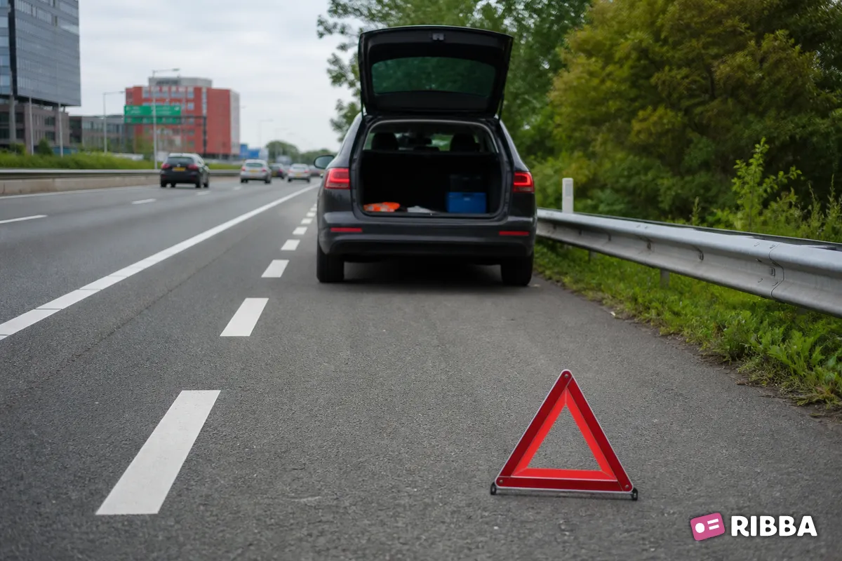 gevarendriehoek in het verkeer