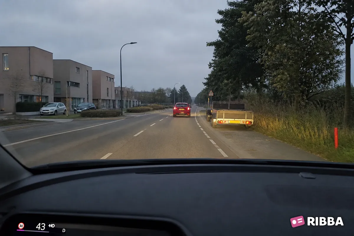reflector in het verkeer