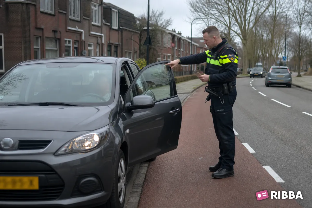 rijverbod in het verkeer