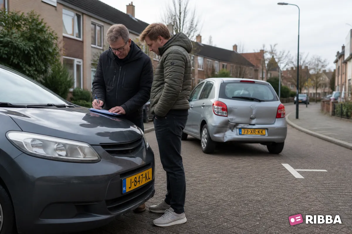 schadeformulier in het verkeer