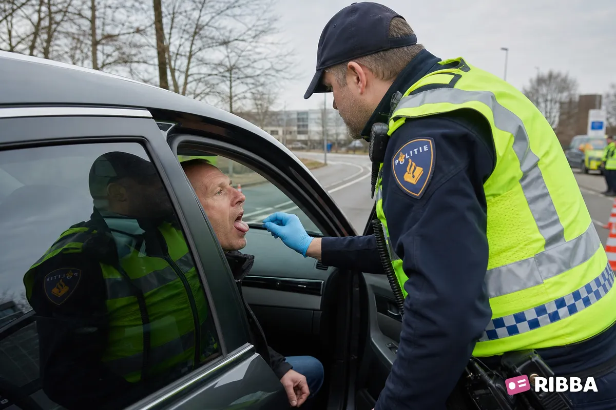 speekseltest in het verkeer