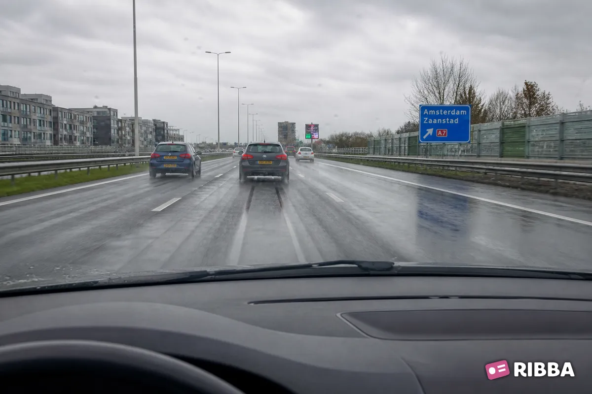 spoorvorming in het verkeer