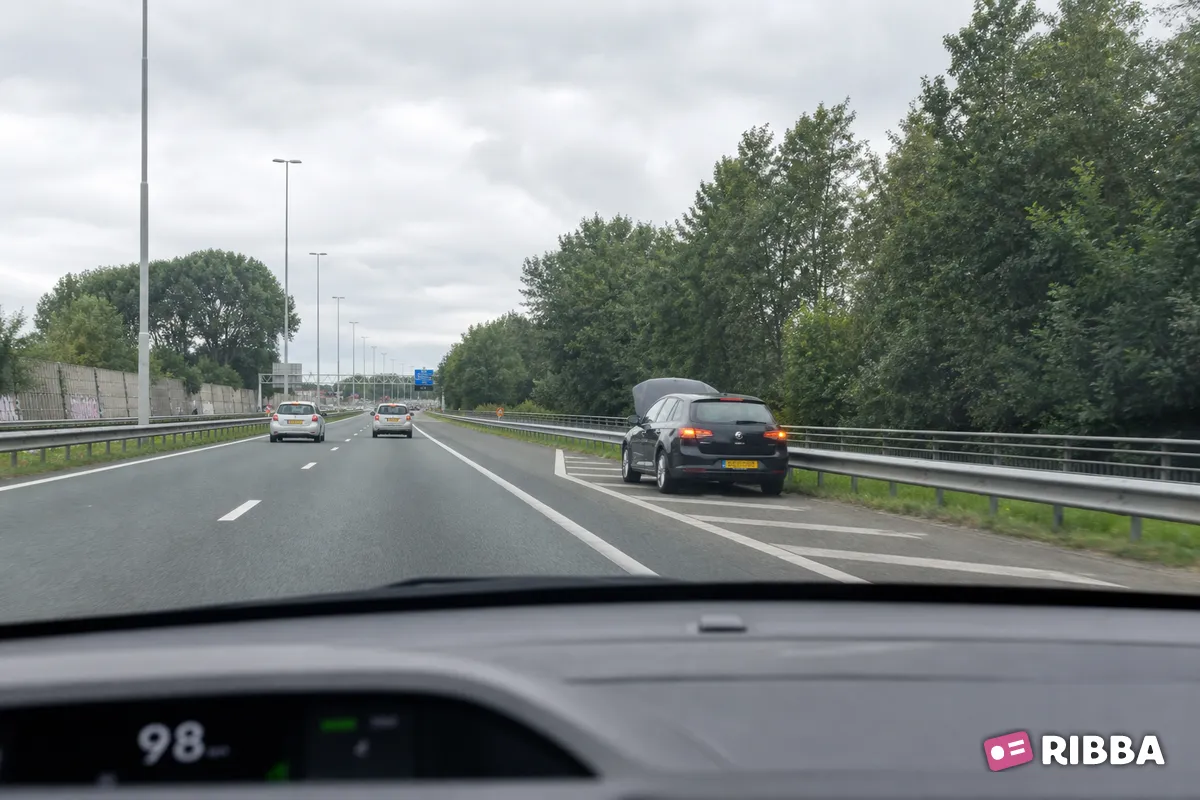 vluchthaven in het verkeer