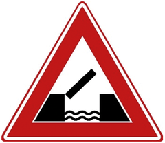 Verkeersbord J15: Beweegbare brug