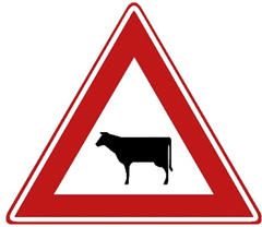 Verkeersbord J28: Vee