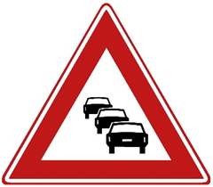 Verkeersbord J33: File