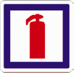 Verkeersbord L17: Brandblusapparaat