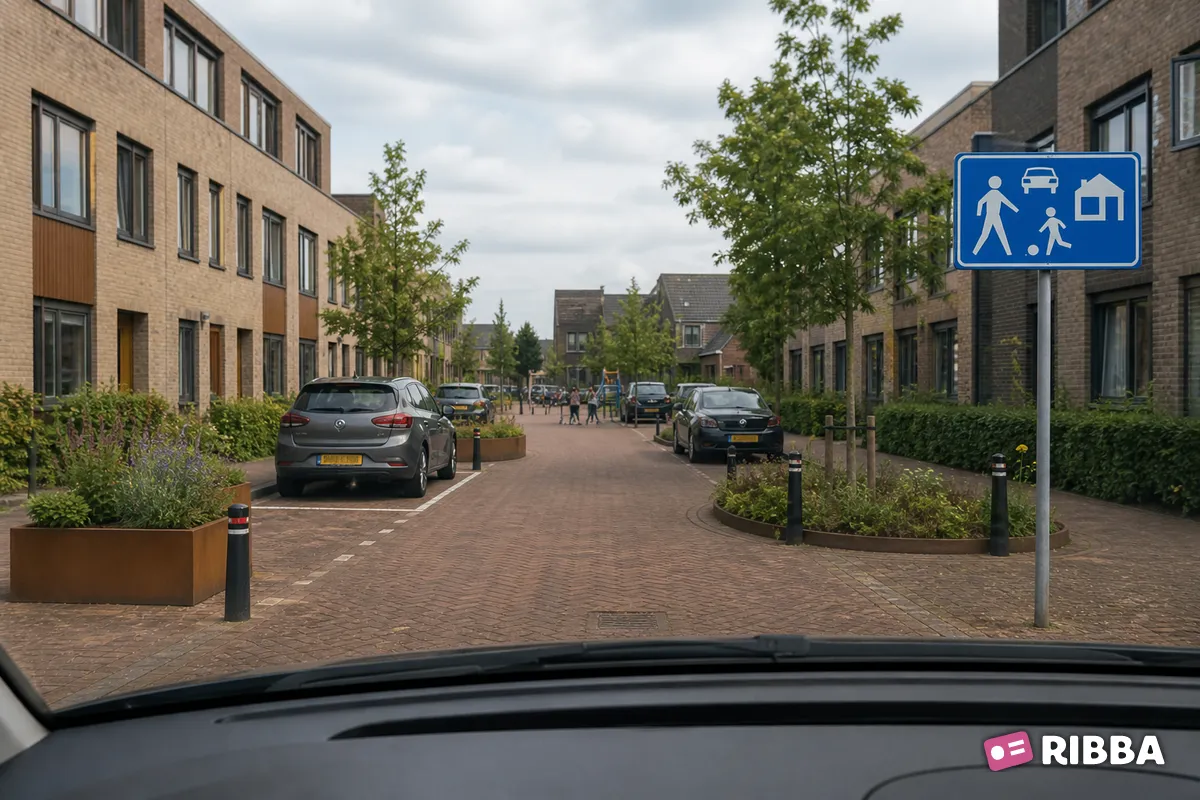 Bord G5 Erf langs een Nederlandse weg